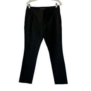 Donna Degnan Vintage Black Stretch Knit Jodhpurs Style Straight Leg Pant Size 8